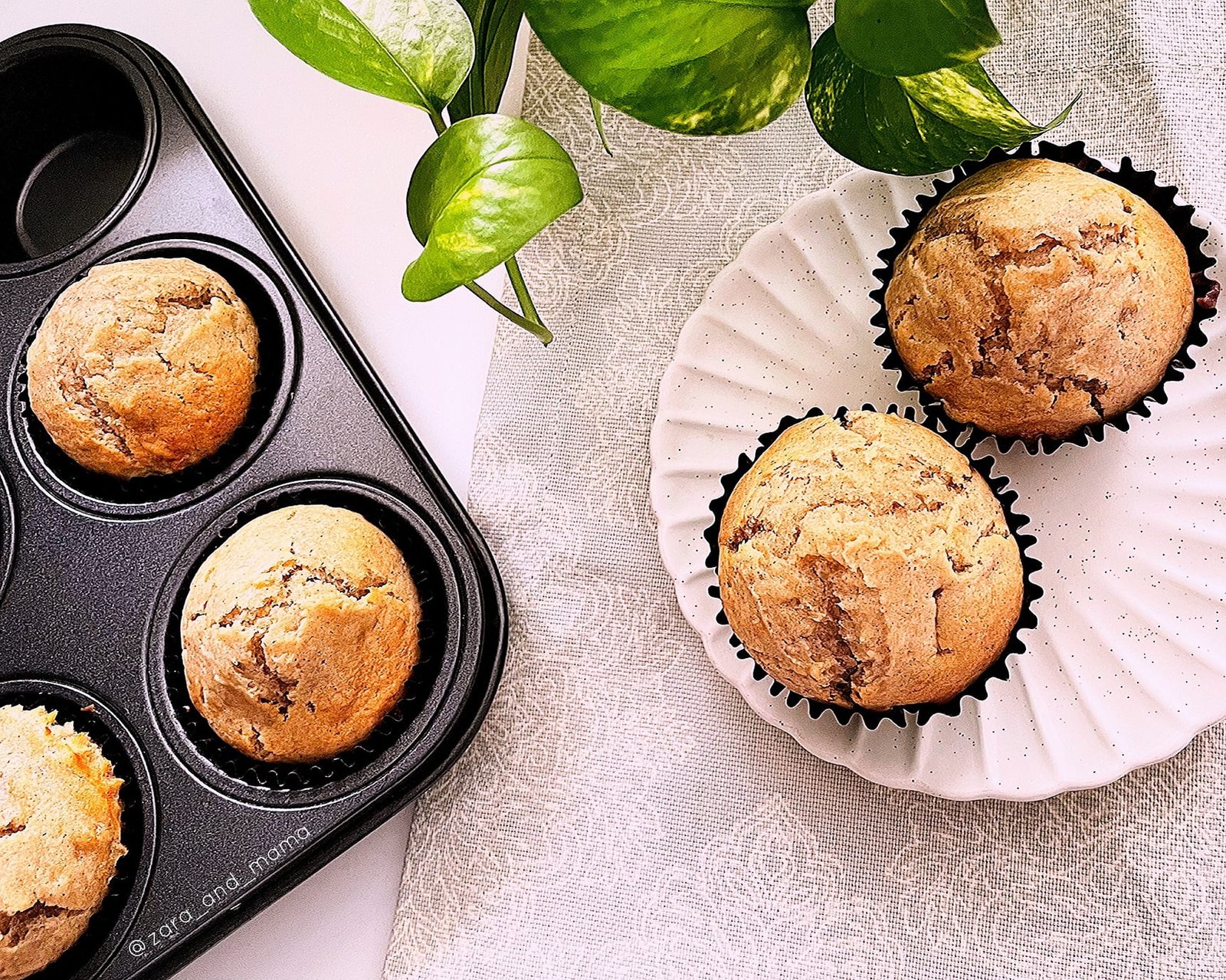 Baking The Best Banana Cinnamon Muffins